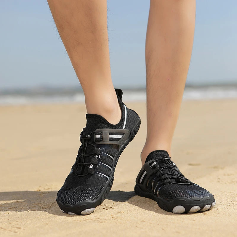 Barefoot Beach Aqua Shoes for Men and Women Quick-Dry Summer Water Shoes Outdoor Wading Sneakers Lightweight Water Sports Shoes