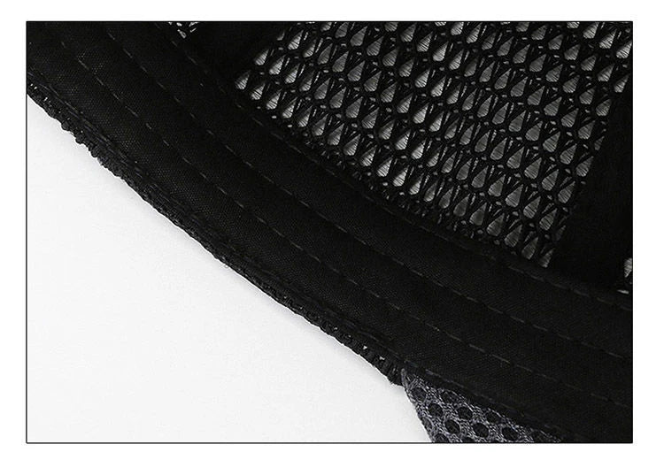 Zomer mesh-pet, baseballpet, ademend, voor buiten, verstelbaar met snapback, wandel- en vispet, voor dames en heren, cool, casual, sportief, fietspet