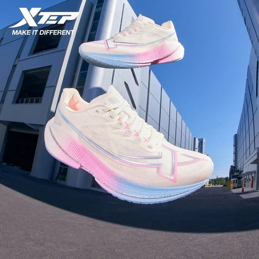 Xtep Shyft 1.0 Running Shoes for Female Durability Combat Breathable Cushion Shock Absorption Stability Sneakers 875318110084