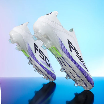 Men's Soccer Cleats Professional Football Boots Society Turf Breathable Mesh Youth Soccer Shoes Anti-Skid Male Sneakers Chuteira