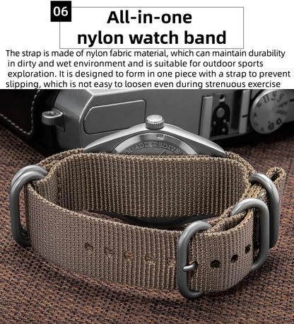 ADDIESDIVE luxus kvarc karóra férfiaknak, új, 36 mm-es, AR-bevonatú buboréküveggel, AD2079, világító, 100 m-es vízállóság, rozsdamentes acél, férfi ajándék
