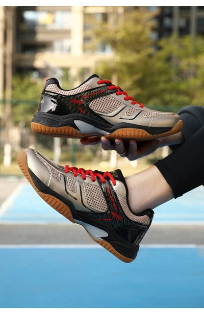 2025 Neue professionelle Badmintonschuhe, Sneaker für Herren, Tennisschuhe, atmungsaktiv, rutschfest, Volleyball-Sportschuhe für Männer und Frauen