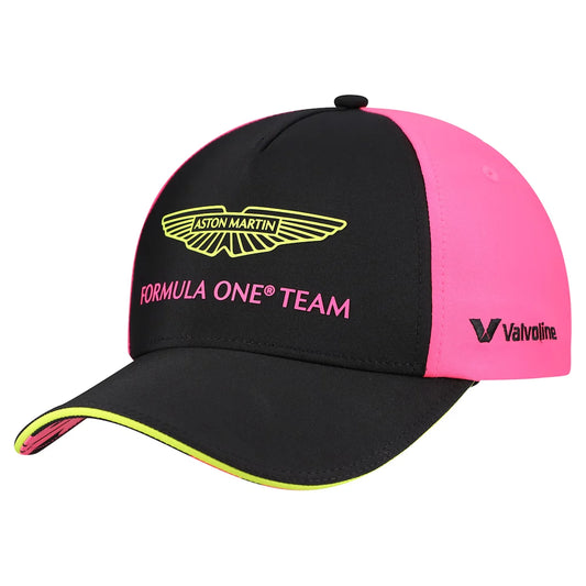 2025 Las Vegas GP Cap Aston Martin Special Edition Adjustable Driver Cap Racing Hat Men Women Baseball Hat