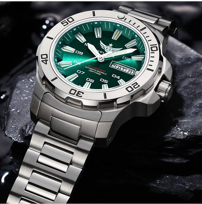 Yelang V5.1 Men's Watch 44mm Super Dive 300M Professional Waterproof SW220 Movement Luxury Automatic Mechanical Watch for Men