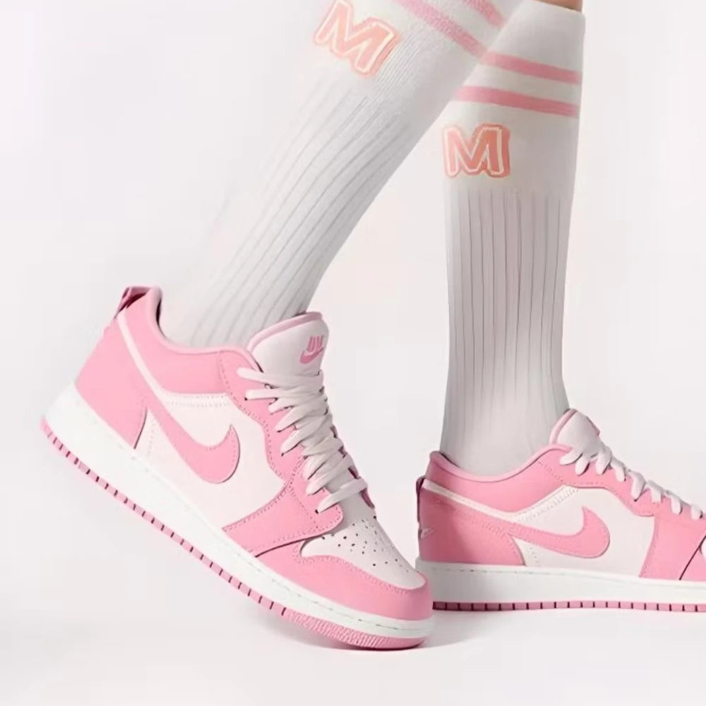 Nike Air Jordan 1 Low non-slip wear-resistant comfortable casual sports breathable board shoes 553560-614