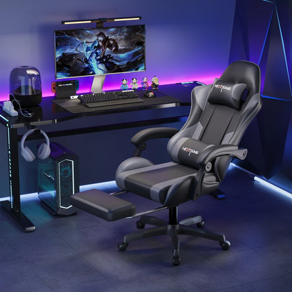 Ergonomická moderní otočná židle pro kancelář i domov – e-sportovní herní židle s kolečky v otočném stylu, počítačová herní židle