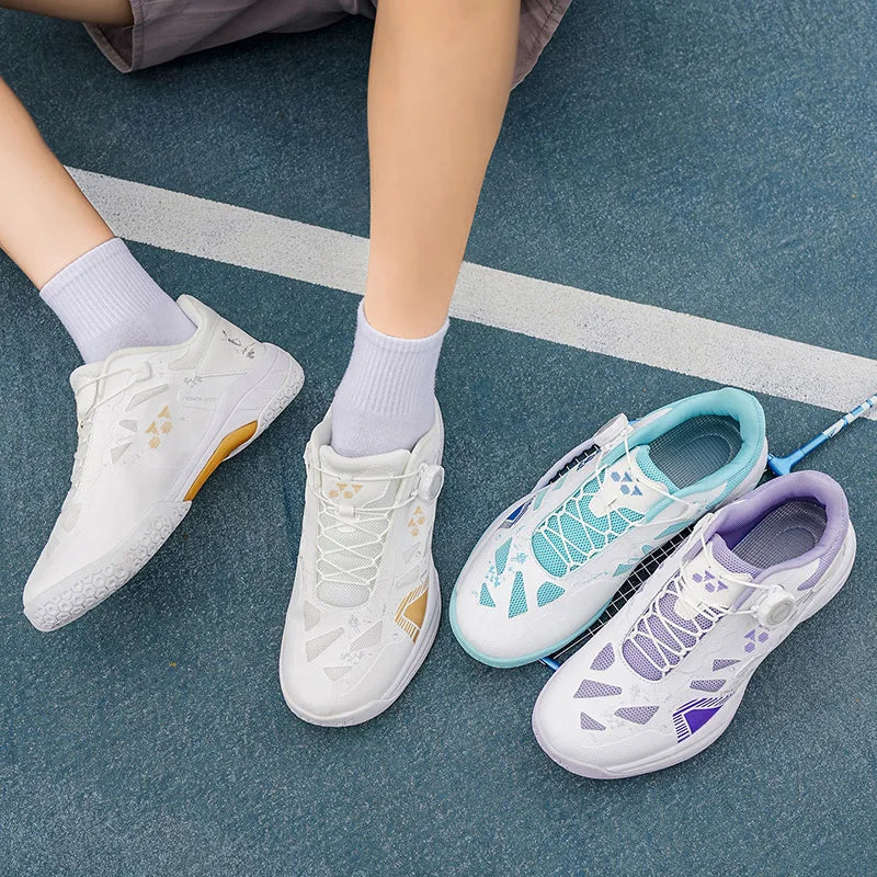 Badmintonschoenen voor heren, trainingssportschoenen voor binnen en buiten, antislip, slijtvast, mesh, ademend, tafeltennisschoenen