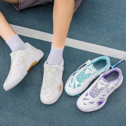 Badmintonschoenen voor heren, trainingssportschoenen voor binnen en buiten, antislip, slijtvast, mesh, ademend, tafeltennisschoenen