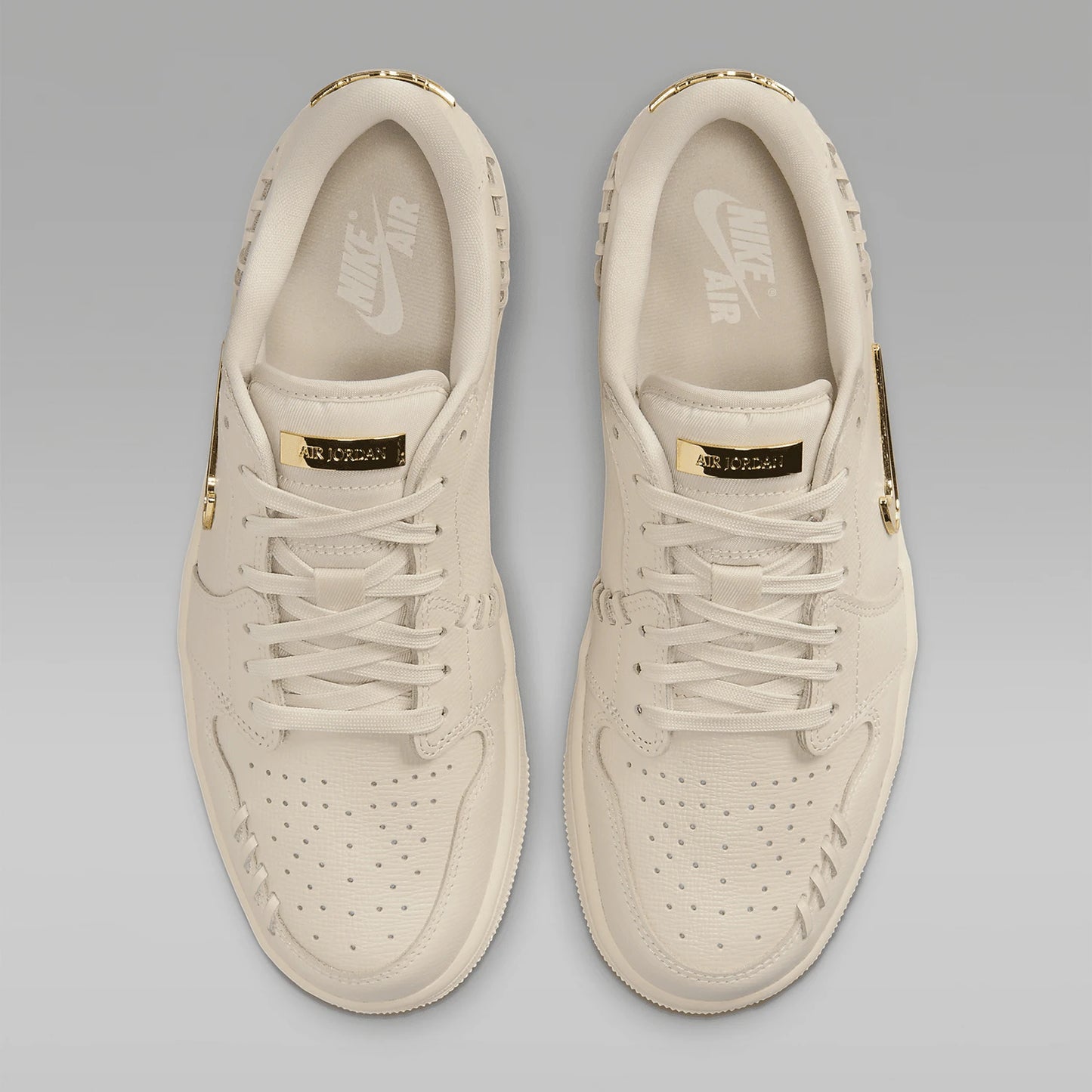 Nike Authentic Air Jordan 1 MM Low Small Gold Hook Women's Sneakers FN5032-200
