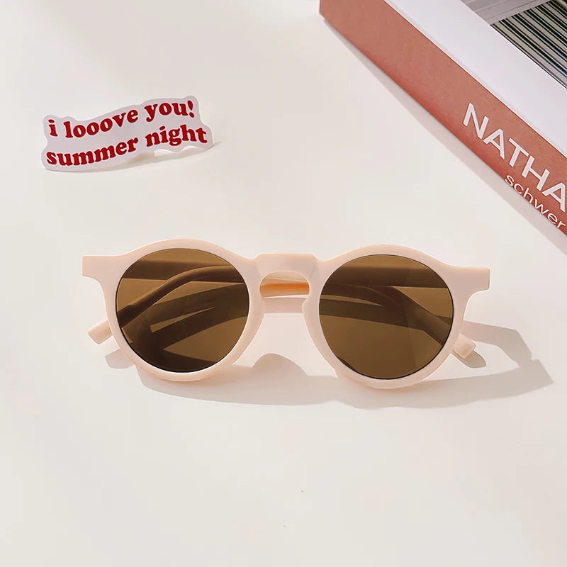2026 Kids Personality Classic Outdoor Sun Protection Sunglasses Boys Girls Colors Protect Eyes Baby UV400 Sunglasses Children