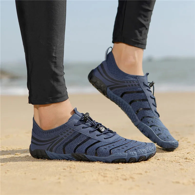 Barefoot Beach Aqua Shoes for Men and Women Quick-Dry Summer Water Shoes Outdoor Wading Sneakers Lightweight Water Sports Shoes