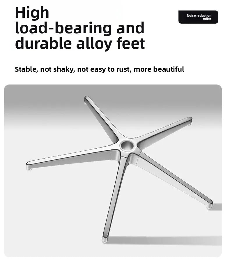 Přenosná minimalistická ergonomická židle s 10D područkami – počítačová, kancelářská, studijní a herní židle Gravity, pevná a odolná