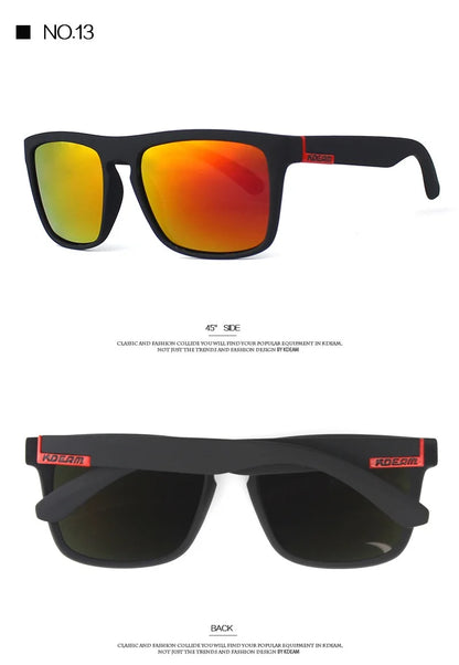Outdoor Sport Square Myopia Lens Prescription Sunglasses Men Polarized Driving Anti-Glare Myopes Lunettes 0 -0.5 -0.75 Hoz -6.0