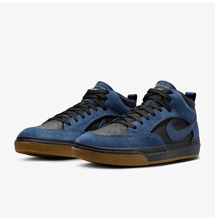 Oryginalne damskie i męskie buty skateboardowe Nike SB React Leo w stylu retro DX4361-401