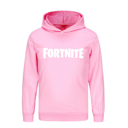 Vaikiškas Fortnite kūdikiškas animacinio stiliaus džemperis su gobtuvu, unisex, berniukams, ilgomis rankovėmis, jaunimui, mergaitėms, laisvalaikio paltukai 1354