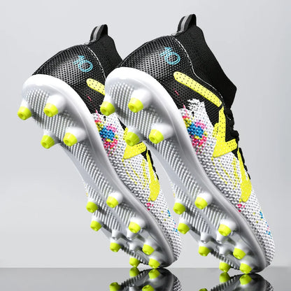 Chaussures de football pour hommes, crampons de terrain professionnels, résistants, décontractés, antidérapants, de haute qualité.