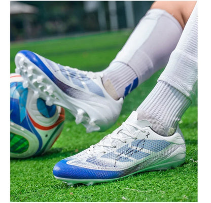 Nouvelles chaussures de football pour hommes, chaussures de sport d'extérieur, chaussures d'entraînement, chaussures de football antidérapantes, baskets professionnelles ultralégères unisexes