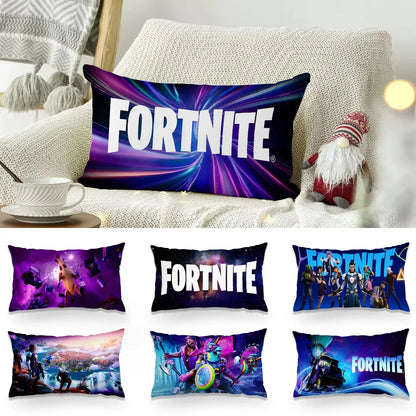Game Fortnite Luxury Double-sided Printed Rectangle Pillowcase Bedside Pillowcase Sofa Cushion Cover Room Home Decoration