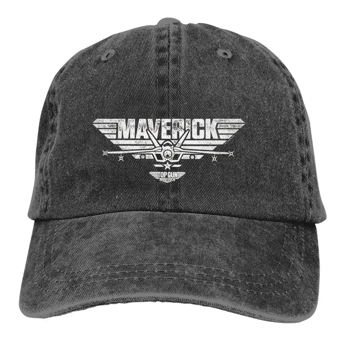 Многоцветна шапка с козирка за мъже и жени, каубойска шапка „Top Gun Maverick“ с центрирано лого на „Jet“, бейзболни шапки, персонализирани шапки с козирка за защита
