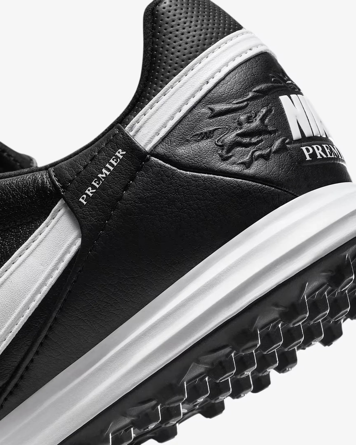 Nike Premier 3 rund tå med snørebånd TF (støbte knopper) fodboldsko – Vælg størrelse og farve HM0283-001