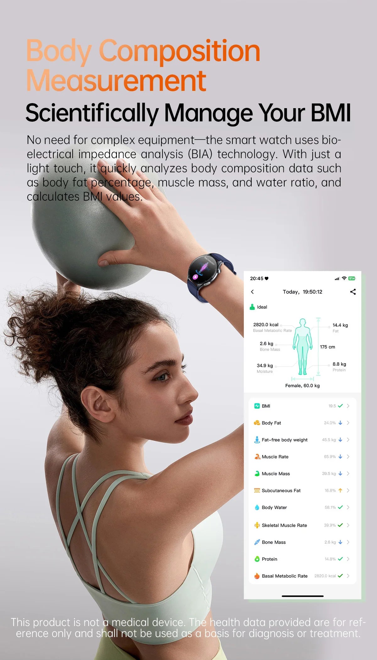 2025 Health Smartwatch for Xiaomi & Huawei ECG + PPG, Blood Pressure, SpO2, Body Analysis, Bluetooth Calling & NFC