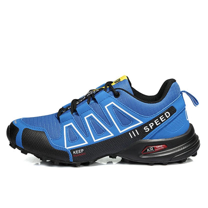 Men Cycling Shoes Outdoor Mountain Cross-Country Cycling Shoes Men Non-Slip Wear-Resistant Cycling Training Shoes Hiking Shoes