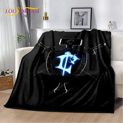 World of Warcraft,WOW ,Game Gamer Soft Plush Blanket,Flannel Blanket Throw Blanket for Living Room Bedroom Bed Sofa Picnic Cover