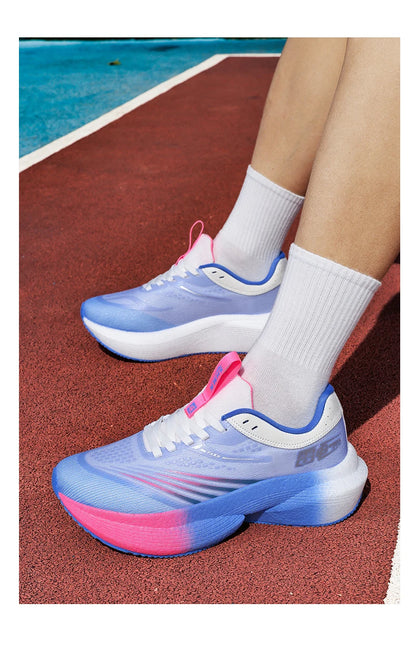 New Running Shoes Carbon Board Marathon Men Sports Breathable Lightweight Women's Comfortable Athletic Nonskid Sneakers Casual