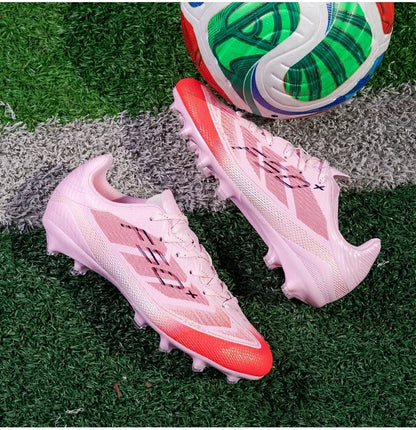 Nouvelles chaussures de football pour hommes, chaussures de sport d'extérieur, chaussures de match professionnelles, baskets antidérapantes, chaussures de football d'entraînement, chaussures ultralégères unisexes