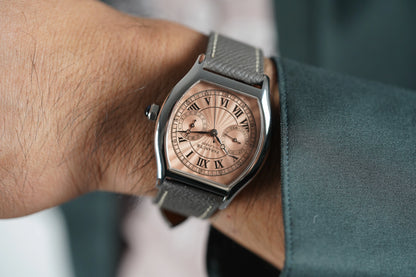 FARASUTE 36 mm-es luxus retro férfi kvarcóra VH64 szerkezetű, rozsdamentes acélból készült sportos divatóra zafírüveggel, vízálló Relogio