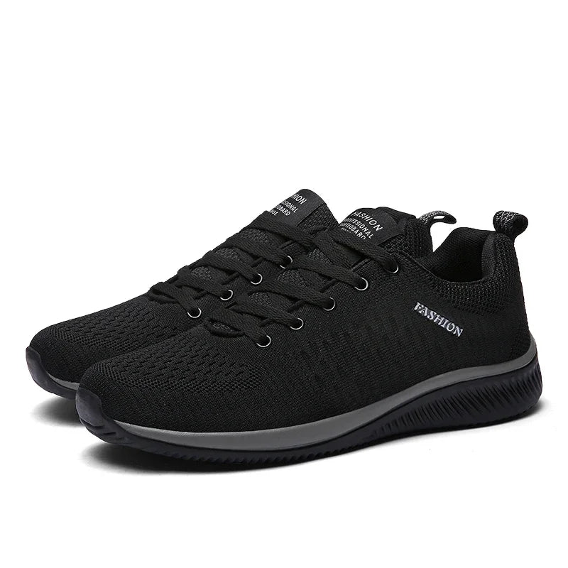 Strick-Laufschuhe für Herren und Damen, lässige Sneaker, atmungsaktive Sportschuhe für Lauftraining, Fitnessstudio und Outdoor, leicht, Größe 38-47
