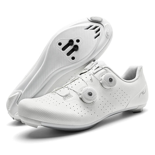 Competition Cycling Sports Shoes Road Bicycle Shoes Unisex Breathable Sports Cycling Shoes Self-locking Racing Bicycle Shoes