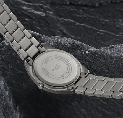 BERNY Titanium Watch for Men Super Light Weight Wristwatch Super Luminous Sapphire 10ATM Waterproof Sport Field Quartz Watches