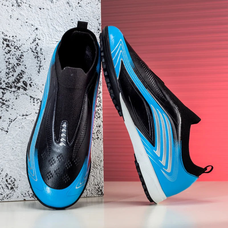 Chaussures de football pour hommes, crampons antidérapants, idéales pour l'entraînement sur gazon et les matchs quotidiens, parfaites pour l'exercice et le football, Chuteira Campo