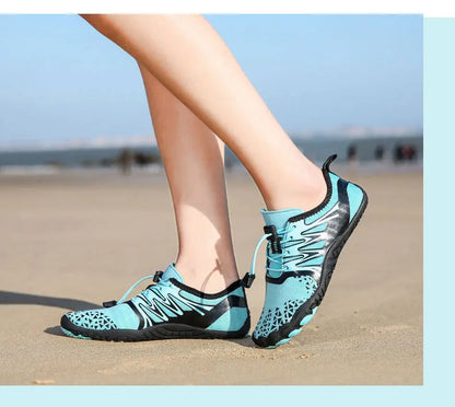 EOCENE Sapatilhas aquáticas barefoot para homem e mulher, de secagem rápida, para desportos ao ar livre, praia, natação, fitness, caminhada na água, caminhadas e ciclismo