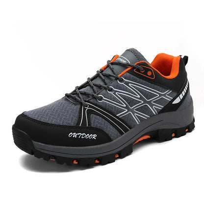 Marken-Wanderschuhe für Herren, atmungsaktive Mesh-Reiseschuhe, wasserdichte Outdoor-Schuhe für Jagd und Angeln, Berg-, Offroad-, Reit- und Sportschuhe