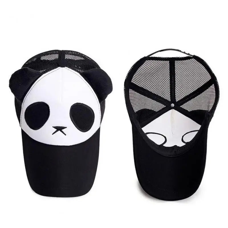 Șepci de baseball drăguțe cu panda pentru vară, pentru bărbați și femei, din bumbac, în stil hip-hop, cu închidere snapback, protecție solară, pentru băieți și fete, pentru activități în aer liber, gorras, dropshipping