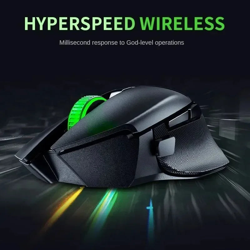 Original Razer Basilisk V3 X HyperSpeed Wireless Gaming Mouse 18K Optical Sensor Chroma RGB 2.4 GHz & Bluetooth Wireless Mice
