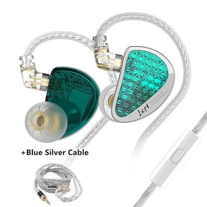 KZ AS16 Pro In Ear Earphones 16BA Balanced Armature HIFI Bass Monitor Headphones Noise Cancelling Earbuds Sport Headset AS12 ZSX