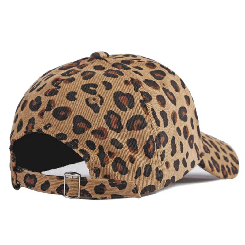 Wholesale NewFashion Spring Summer Unisex Leopard Print Baseball Caps Spring Autumn Outdoor Adjustable Casual Hats Sunscreen Hat
