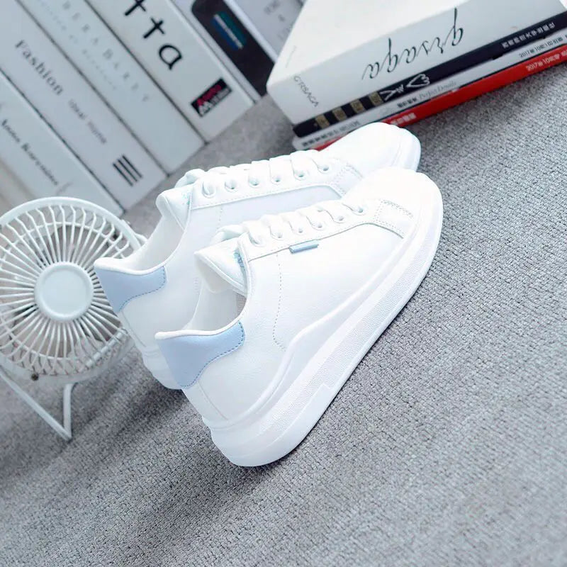Schuhe 2025 Damen Laufschuhe Frühling Herbst, modisch, weiß, atmungsaktiv, mit bestickten Blumen, Schnürung, lässige Sneaker, Zapatos De Mujer