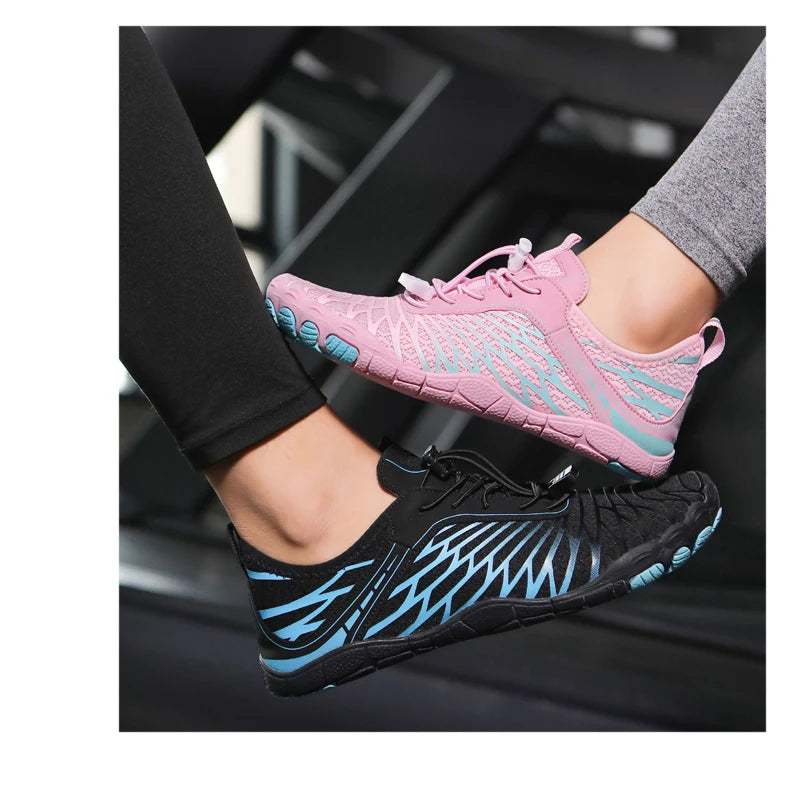 Scarpe da acqua da uomo, scarpe da spiaggia da donna, scarpe aqua da indossare a piedi nudi, scarpe da nuoto ad asciugatura rapida, scarpe da sport per guado, scarpe da canottaggio, pesca e surf