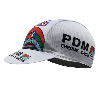 Retro PDM Radmütze Classics Rennradmütze Mercier Fahrradkopfbedeckung atmungsaktiv für Damen und Herren Gorra Ciclismo