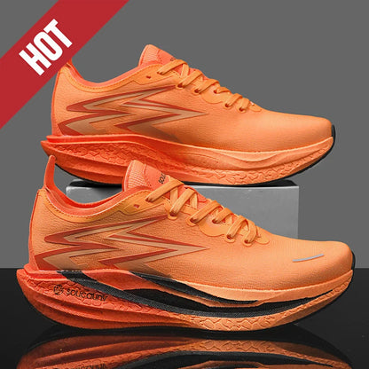 NEUE Laufschuhe mit Carbonplatte für Marathon, Herren, sportlich, atmungsaktiv, leicht, Damen, bequeme rutschfeste Sportsneaker, Casual