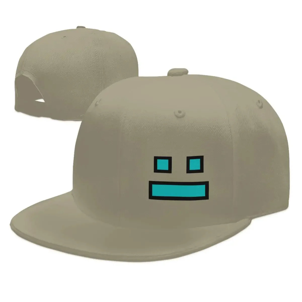Czapki z daszkiem z gry Geometry Dash – czapki baseballowe typu snapback dla mężczyzn i kobiet, czapki regulowane, czapki hip-hopowe, czapki typu casquette