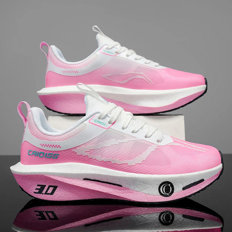 Running Shoes Carbon Plate Marathon Men Sports Specialty Breathable Lightweight Women's Comfortable Athletic Outdoor Sneakers