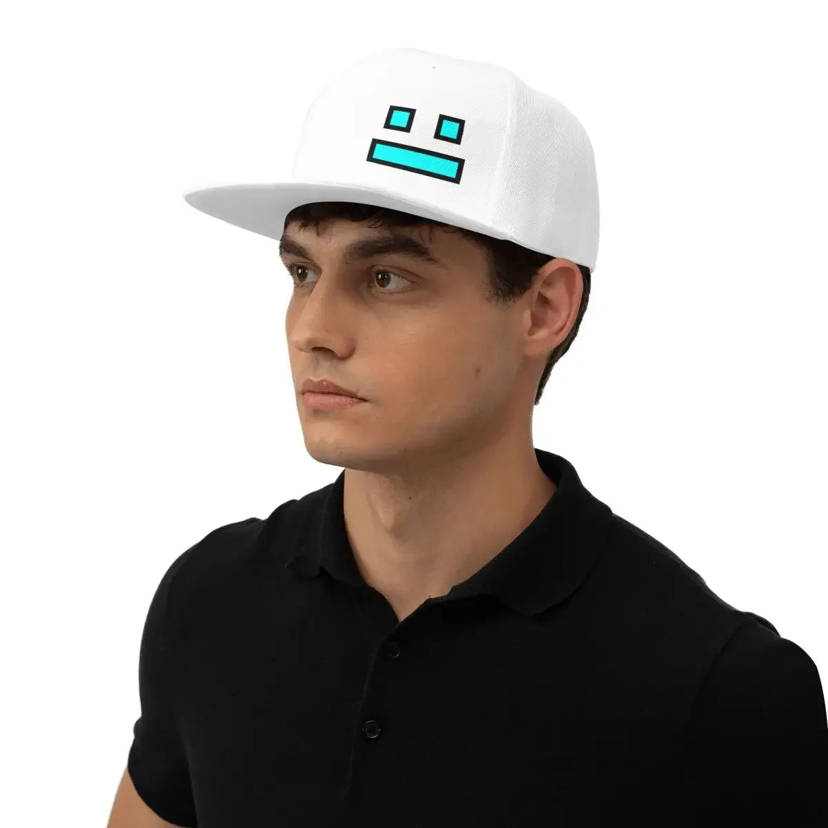 Czapki z daszkiem z gry Geometry Dash – czapki baseballowe typu snapback dla mężczyzn i kobiet, czapki regulowane, czapki hip-hopowe, czapki typu casquette