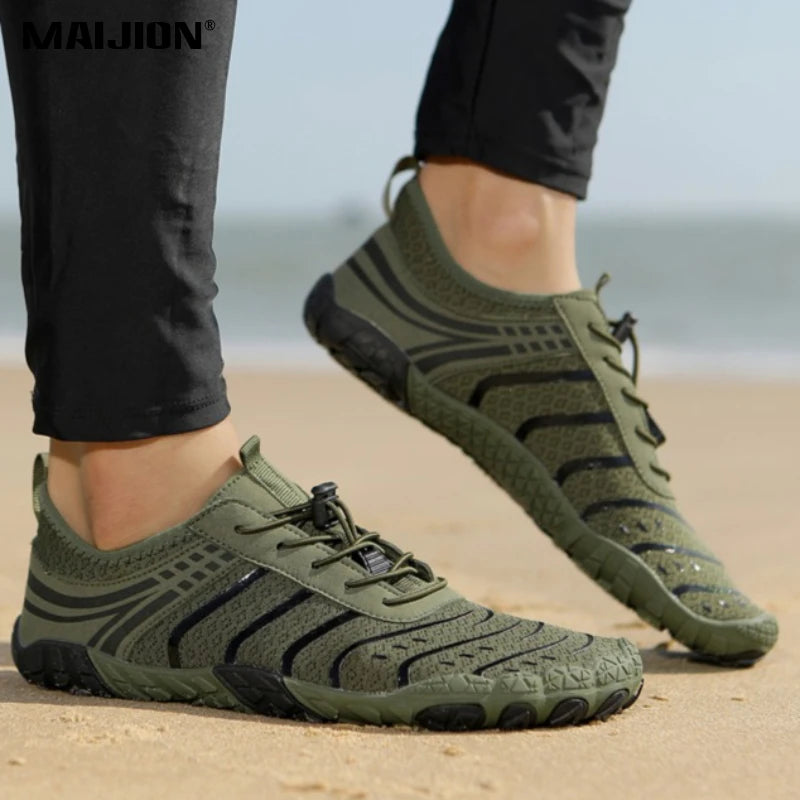 Barefoot Beach Aqua Shoes for Men and Women Quick-Dry Summer Water Shoes Outdoor Wading Sneakers Lightweight Water Sports Shoes