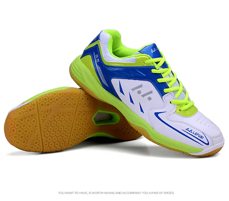 Badmintonschoenen Professionele wedstrijdschoenen Heren en dames Unisex sportschoenen Tennisschoenen Lichtgewicht tafeltennisschoenen