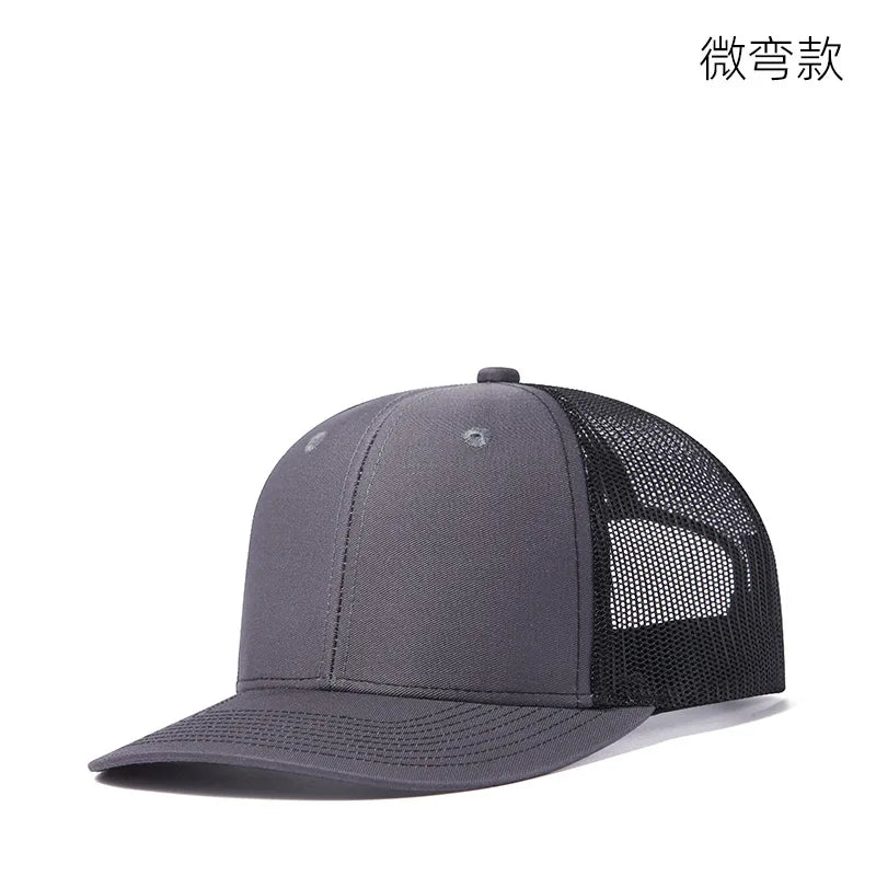 Czapki z daszkiem typu „trucker” w 38 kolorach, na świeżym powietrzu, z zatrzaskiem, czapki typu „dad hat”, hip-hopowe, męskie, damskie, regulowane, dla chłopców i dziewcząt, czapki baseballowe